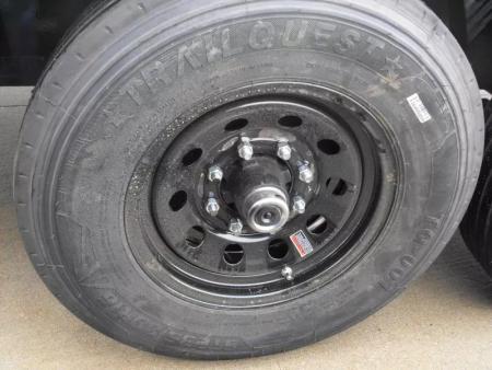 New Equipment Trailer 83 X 16  Dove 14000 GVWR  Stand Up Ramps