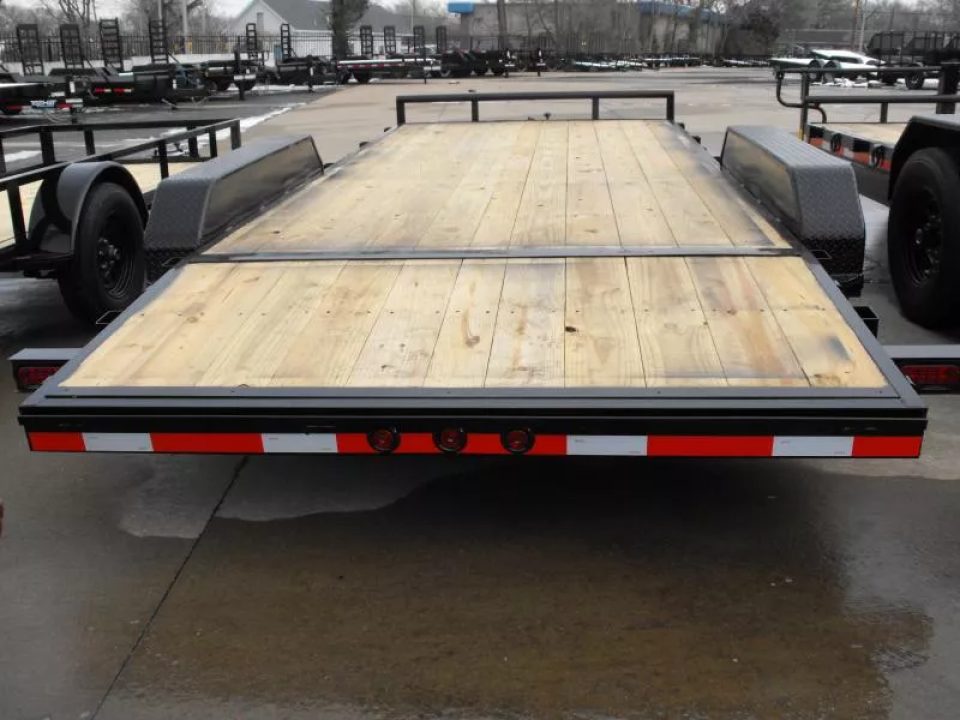 New Buck Dandy Car Hauler   83 X 18   2' Dove (83X16+2'Dove)(7000 GVWR)   Car Hauler