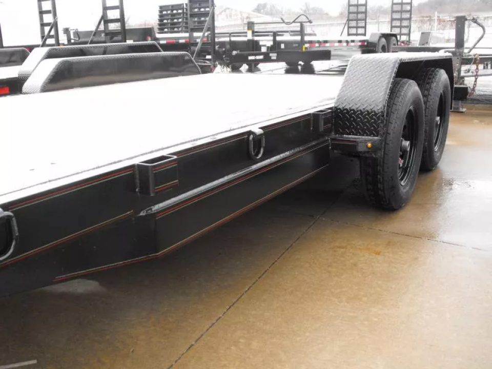 New Buck Dandy Car Hauler   83 X 18   2' Dove (83X16+2'Dove)(7000 GVWR)   Car Hauler