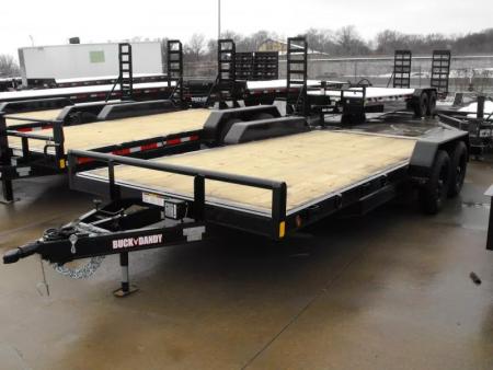 New Buck Dandy Car Hauler   83 X 18   2' Dove (83X16+2'Dove)(7000 GVWR)   Car Hauler