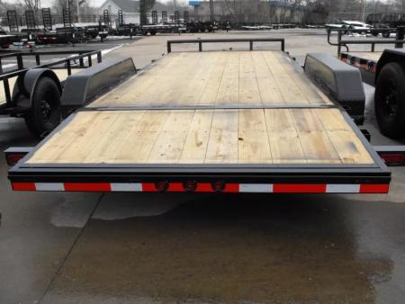 New Buck Dandy Car Hauler   83 X 18   2' Dove (83X16+2'Dove)(7000 GVWR)   Car Hauler