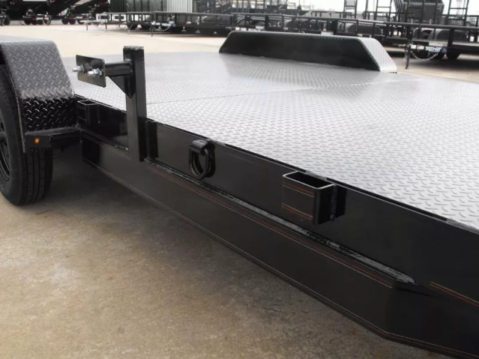 New Buck Dandy Car Hauler   83 X 20   4' Dove Steel (83 x 16+4Dove)  (7000 GVWR)  Car Hauler