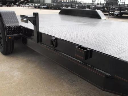 New Buck Dandy Car Hauler   83 X 20   4' Dove Steel (83 x 16+4Dove)  (7000 GVWR)  Car Hauler