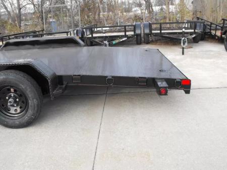 New Buck Dandy Car Hauler   83 X 20   4' Dove Steel (83 x 16+4Dove)  (7000 GVWR)  Car Hauler