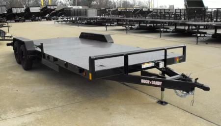 New Buck Dandy Car Hauler   83 X 20   4' Dove Steel (83 x 16+4Dove)  (7000 GVWR)  Car Hauler
