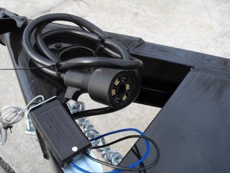 New Buck Dandy Car Hauler   83 X 20   4' Dove Steel (83 x 16+4Dove)  (7000 GVWR)  Car Hauler