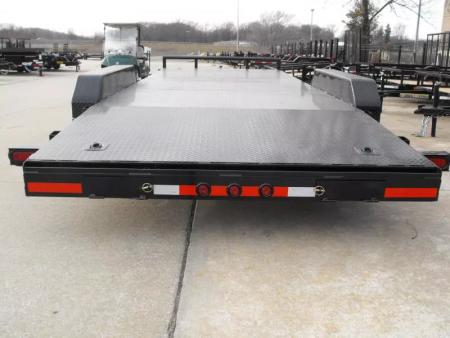 New Buck Dandy Car Hauler   83 X 20   4' Dove Steel (83 x 16+4Dove)  (7000 GVWR)  Car Hauler