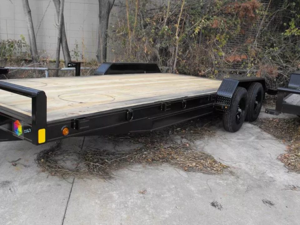 New Buck Dandy Car Hauler   83 X 20   4' Dove (83X16+4'Dove)(7000 GVWR)   Car Hauler