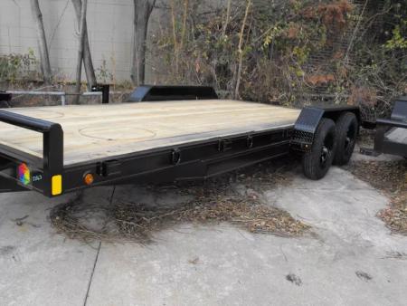 New Buck Dandy Car Hauler   83 X 20   4' Dove (83X16+4'Dove)(7000 GVWR)   Car Hauler