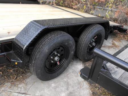 New Buck Dandy Car Hauler   83 X 20   4' Dove (83X16+4'Dove)(7000 GVWR)   Car Hauler