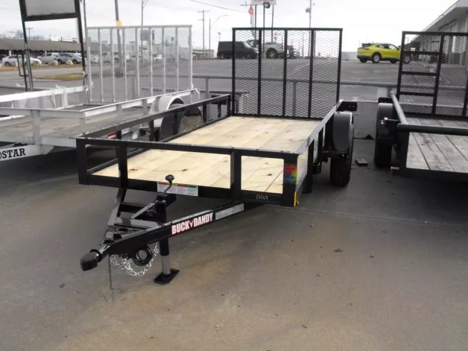 New Utility Trailer  5 X 12   HD Spring Assisted Ramp