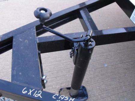 New Buck Dandy Utility Trailer 6 X 12 Rear Spring Loaded Ramp 2990  Axle