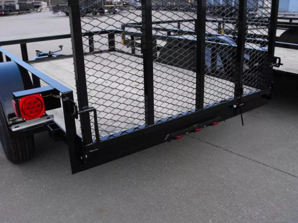 New Utility Trailer  5 X 8   HD Spring Assisted  4' Ramp