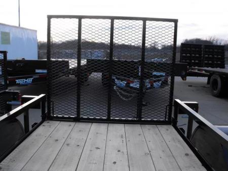 New Utility Trailer  5 X 8   HD Spring Assisted  4' Ramp