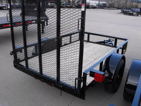 New Utility Trailer  5 X 8   HD Spring Assisted  4' Ramp