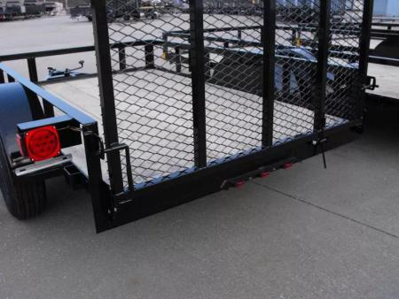 New Utility Trailer  5 X 8   HD Spring Assisted  4' Ramp