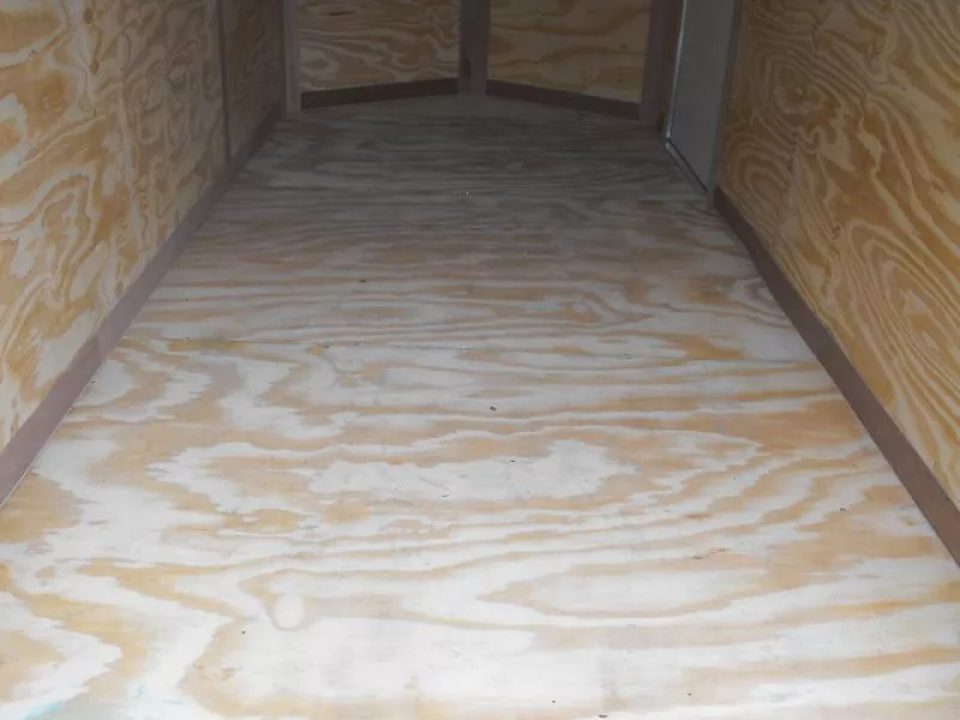 New Enclosed Trailer 6 X 12  Ramp Door   6'3"  Tall White  In Color All Tube Built