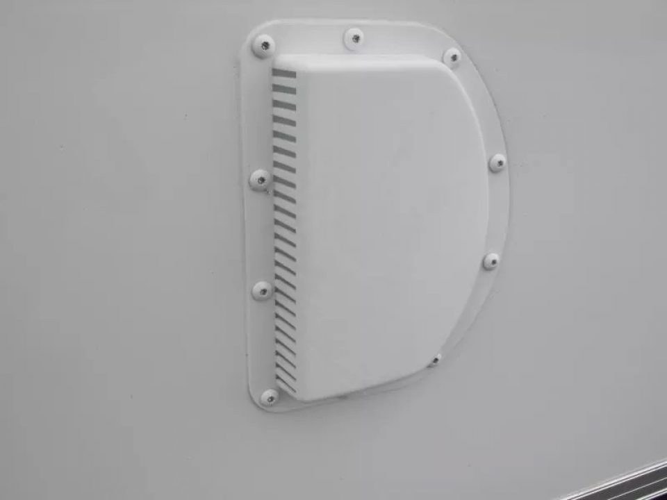 New Enclosed Trailer 6 X 12  Ramp Door   6'3"  Tall White  In Color All Tube Built