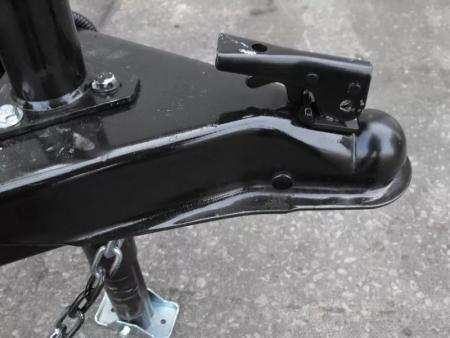 New Enclosed Trailer 6 X 12  Ramp Door   6'3"  Tall White  In Color All Tube Built