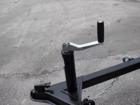 New Enclosed Trailer 5 X 8  Ramp Door   5'  Tall Black  In Color All Tube Built