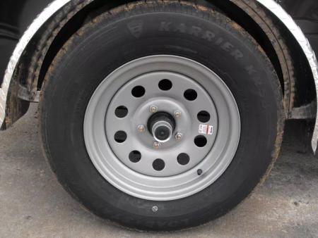 New Enclosed Trailer 5 X 8  Ramp Door   5'  Tall Black  In Color All Tube Built