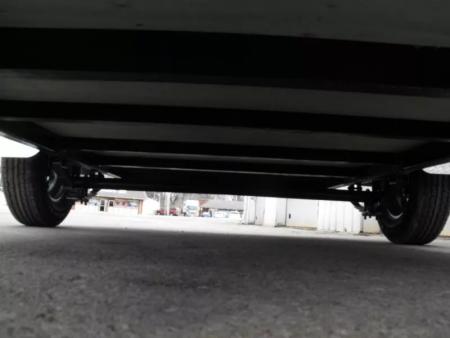 New Enclosed Trailer 5 X 8  Ramp Door   5'  Tall Black  In Color All Tube Built