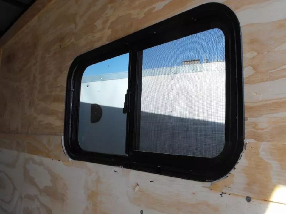 New Enclosed Trailer 6 X 12  Ramp Door   7'  Tall Silver Mist In Color ( 080 Skin ) 7000 GVWR HD 3/4 Walls& Floor