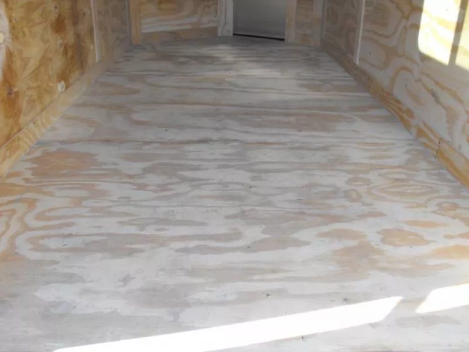 New Enclosed Trailer 6 X 12  Ramp Door   7'  Tall Silver Mist In Color ( 080 Skin ) 7000 GVWR HD 3/4 Walls& Floor