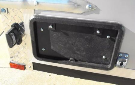 New Enclosed Trailer 6 X 12  Ramp Door   7'  Tall Silver Mist In Color ( 080 Skin ) 7000 GVWR HD 3/4 Walls& Floor