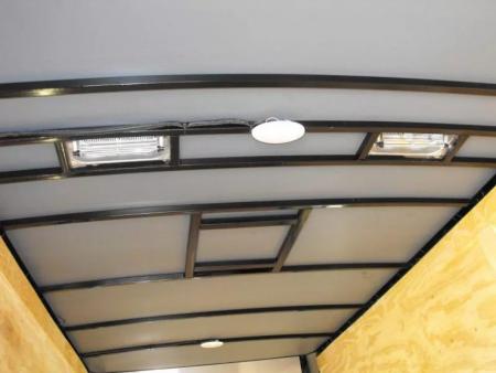 New Enclosed Trailer 6 X 12  Ramp Door   7'  Tall Silver Mist In Color ( 080 Skin ) 7000 GVWR HD 3/4 Walls& Floor