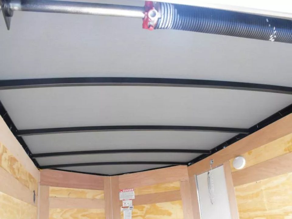 New Enclosed Trailer 5 X 8  Ramp Door   5'  Tall  SIlver Mist  In Color All Tube Built