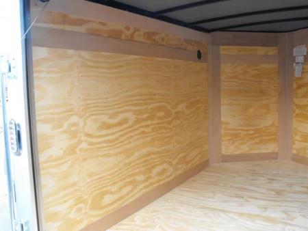 New Enclosed Trailer 5 X 8  Ramp Door   5'  Tall  SIlver Mist  In Color All Tube Built