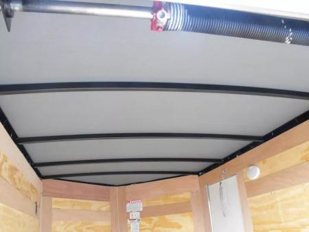 New Enclosed Trailer 5 X 8  Ramp Door   5'  Tall  SIlver Mist  In Color All Tube Built