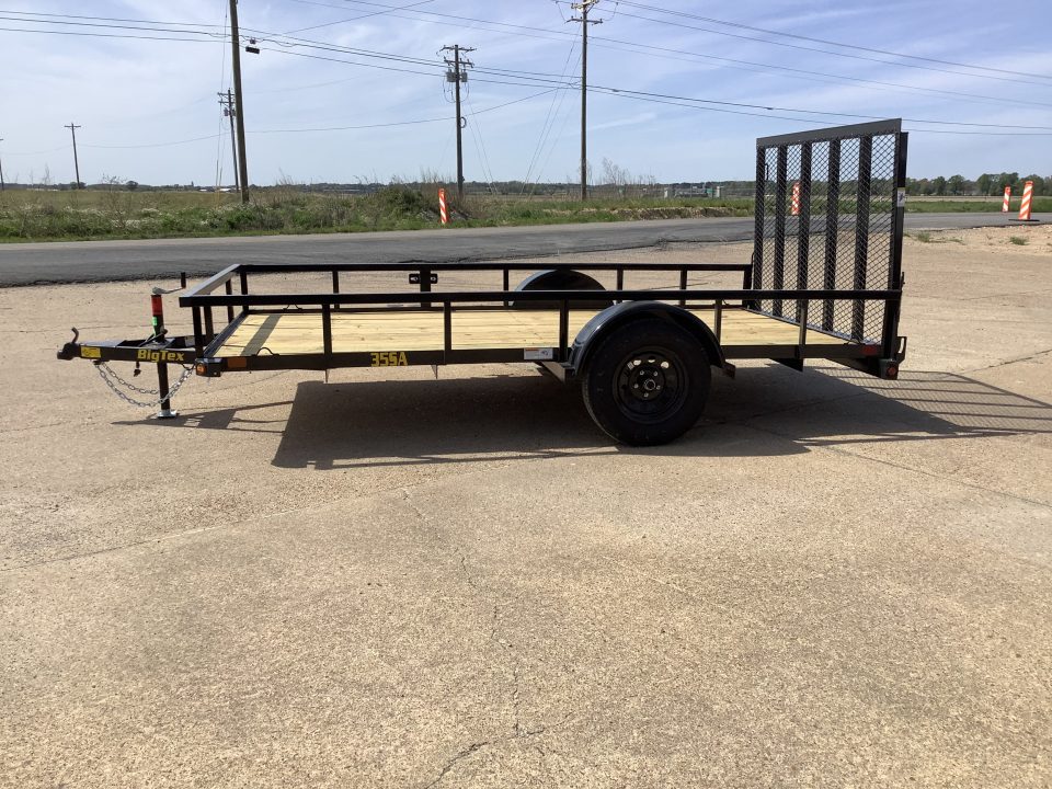 New 2026 Big Tex Trailers 35SA-12 77x12 (2.99K) Single Axle Utility Trailer