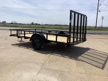 New 2026 Big Tex Trailers 35SA-12 77x12 (2.99K) Single Axle Utility Trailer