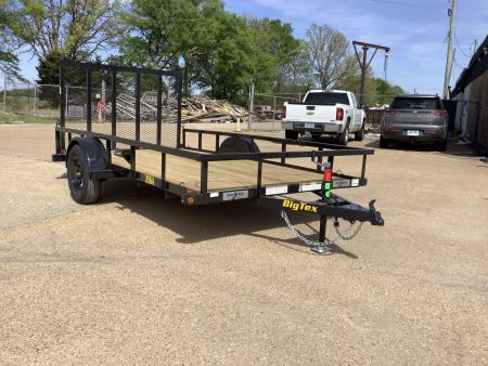 New 2026 Big Tex Trailers 35SA-12 77x12 (2.99K) Single Axle Utility Trailer
