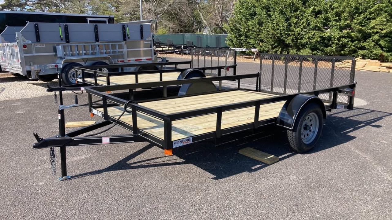 New 2026 P & T Trailers 6.5x12 Utility Trailer