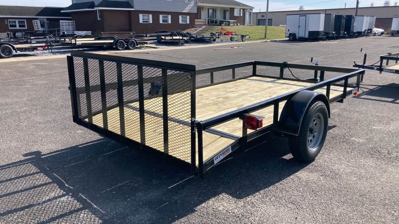 New 2026 P & T Trailers 6.5x12 Utility Trailer