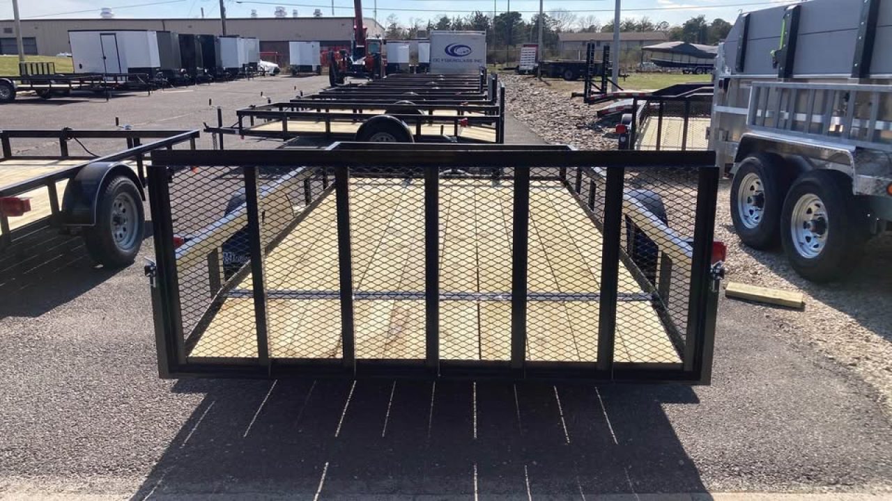 New 2026 P & T Trailers 6.5x12 Utility Trailer
