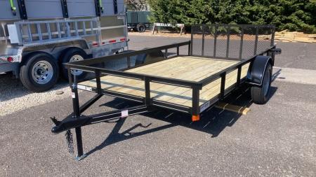 New 2026 P & T Trailers 6.5x12 Utility Trailer
