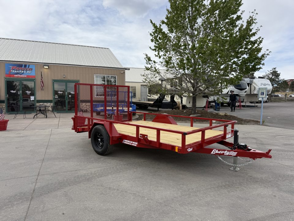 New 2026 Liberty Industries 7X10+2C4 Utility Trailer