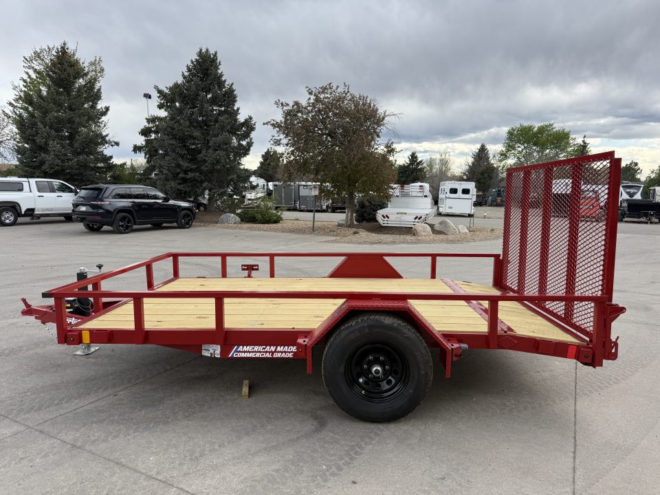 New 2026 Liberty Industries 7X10+2C4 Utility Trailer