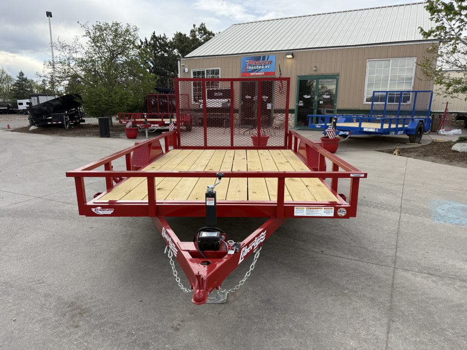 New 2026 Liberty Industries 7X10+2C4 Utility Trailer