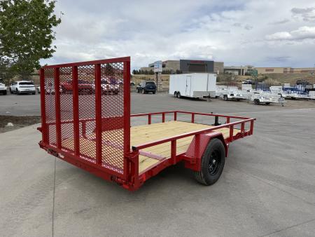 New 2026 Liberty Industries 7X10+2C4 Utility Trailer