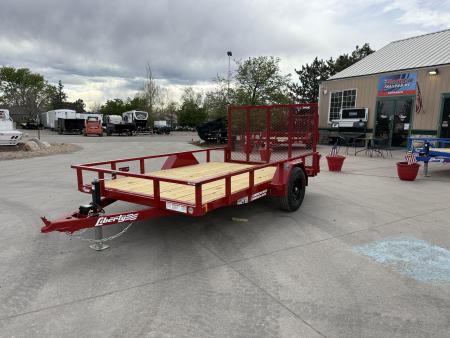 New 2026 Liberty Industries 7X10+2C4 Utility Trailer