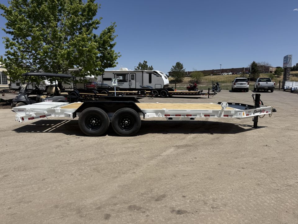 New 2026 Liberty Industries 14K 7X17+3B8 Flatbed Trailer