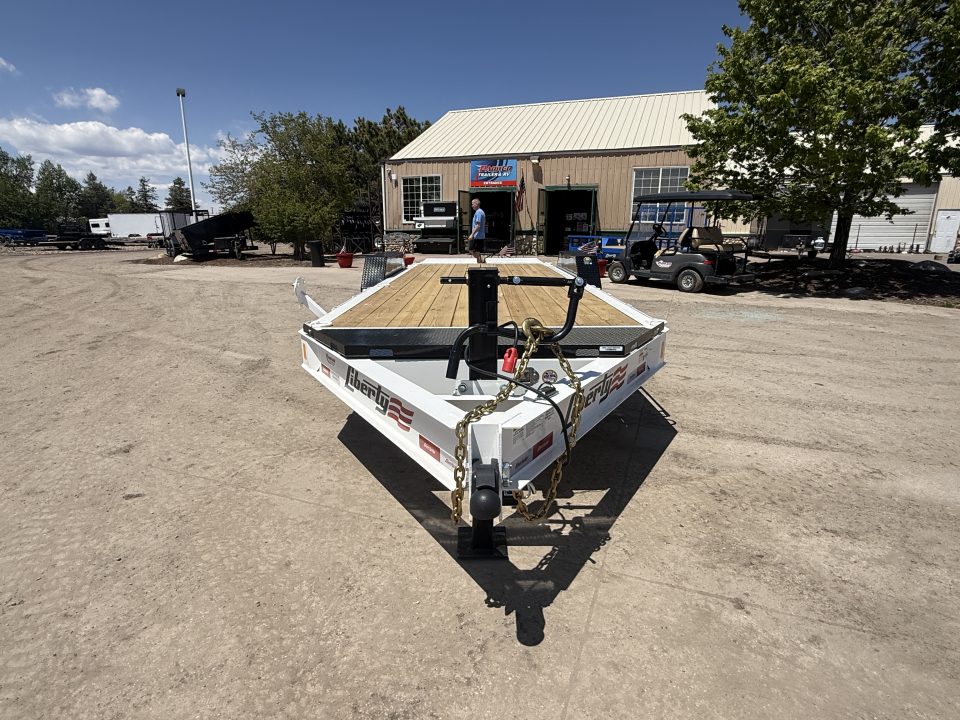 New 2026 Liberty Industries 14K 7X17+3B8 Flatbed Trailer