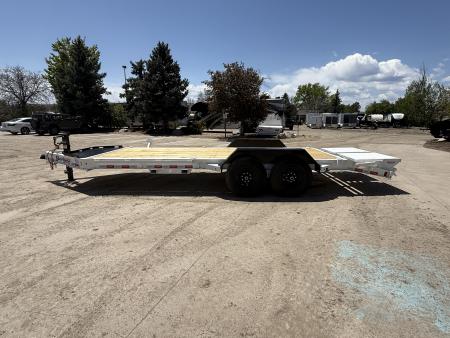 New 2026 Liberty Industries 14K 7X17+3B8 Flatbed Trailer