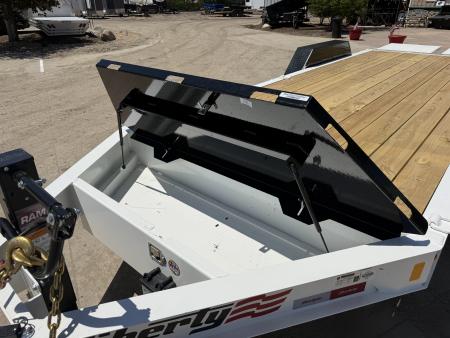 New 2026 Liberty Industries 14K 7X17+3B8 Flatbed Trailer