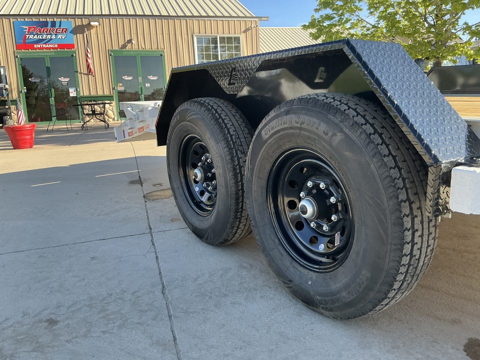 New 2026 Liberty Industries LE14K 7X19+3B8 Flatbed Trailer